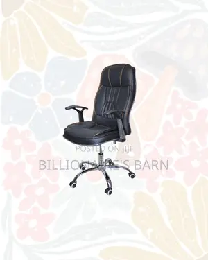 Executive Leather Office Chair High Back for Boardroom Ready Seating