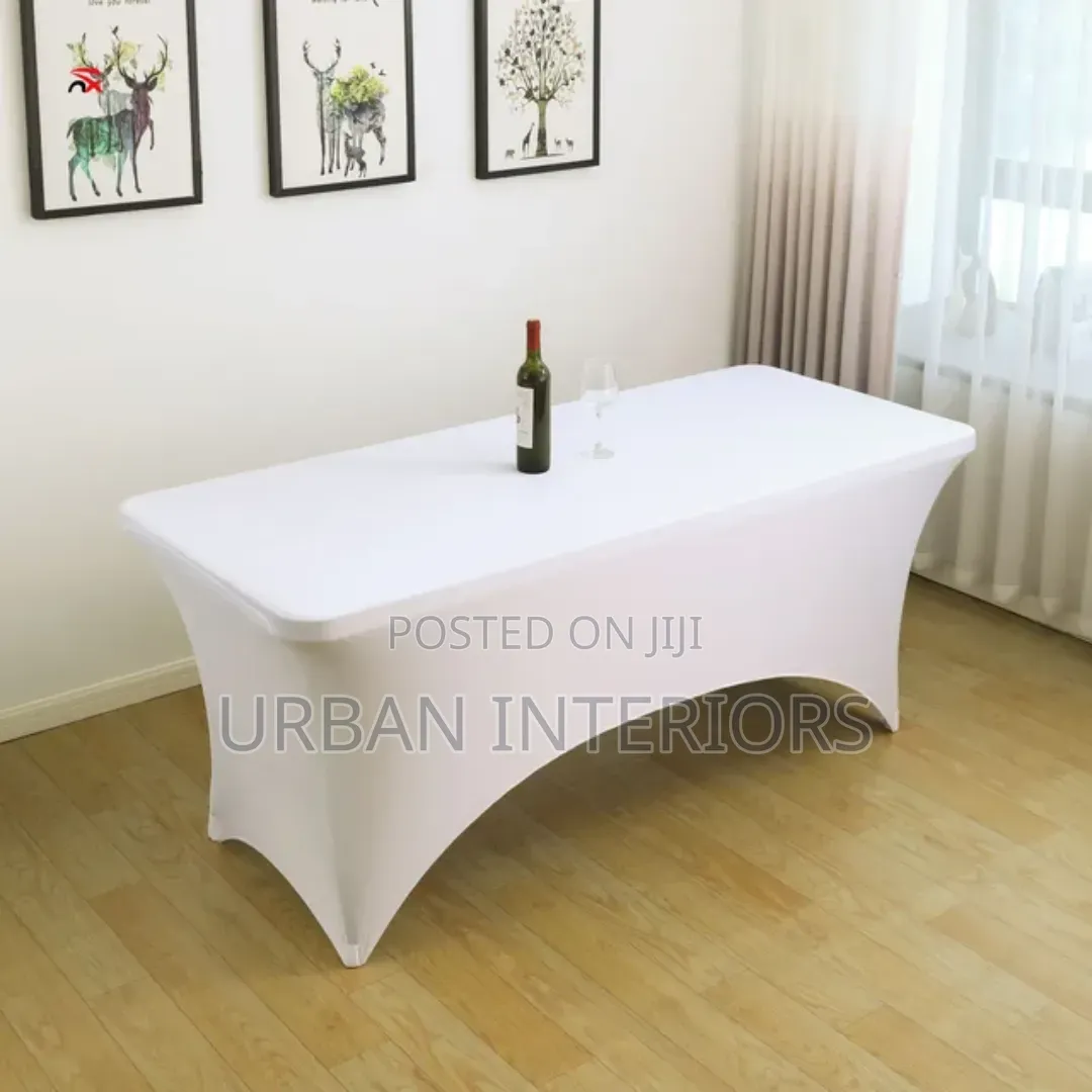 White Spandex Tablecloths White Spandex Tablecloths