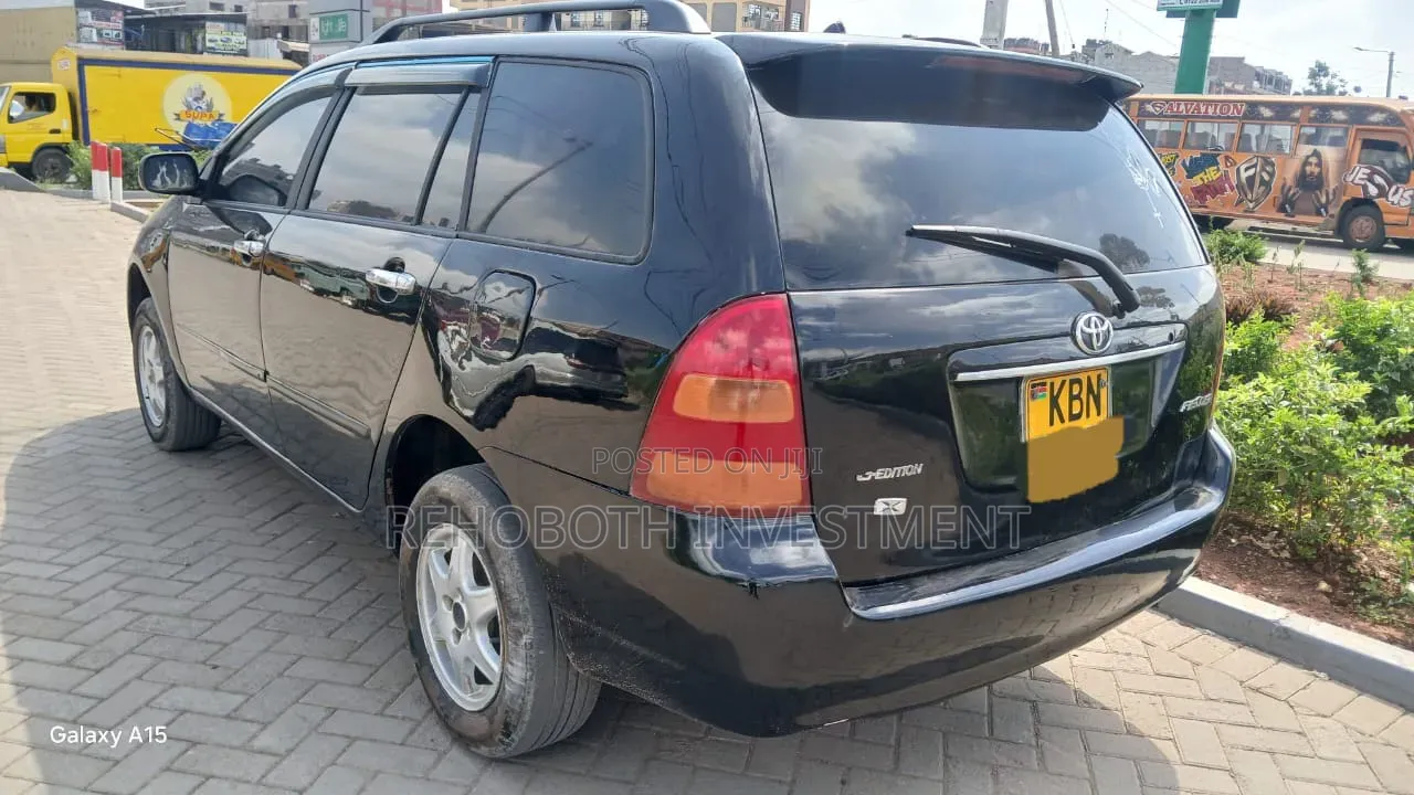 Toyota Corolla Fielder 2004 Black