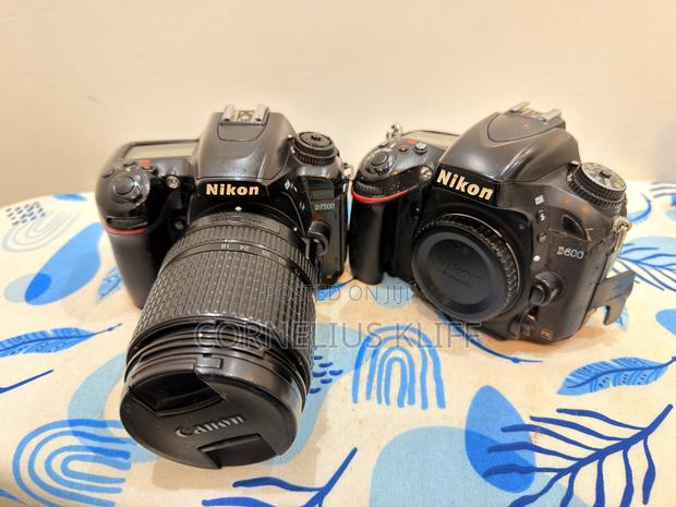 Nikon D7500 and Nikon D600 - main view