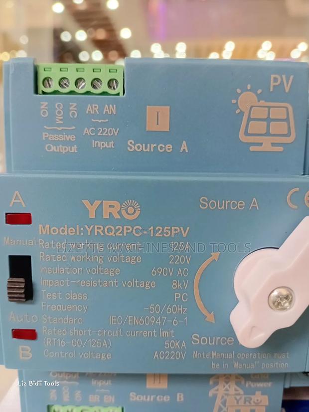 125a Yro Dual Power Automatic Change Over Switch - thumbnail 2