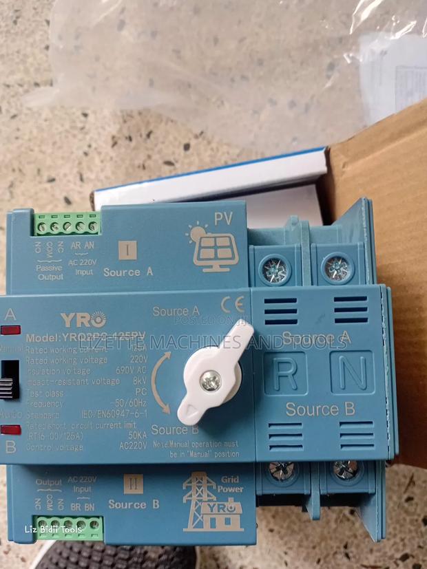 125a Yro Dual Power Automatic Change Over Switch - thumbnail 3