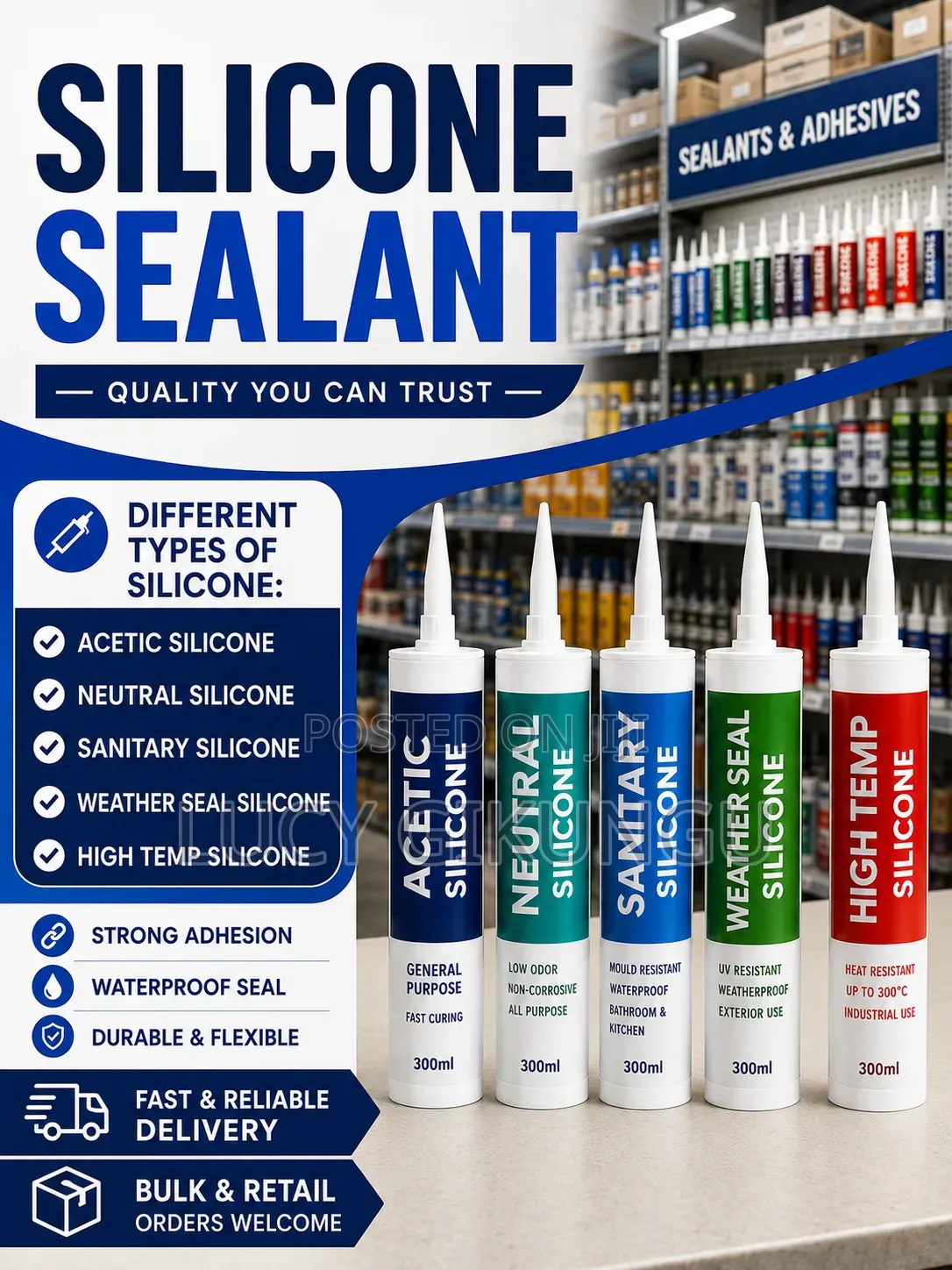 High-Quality Silicone Sealants