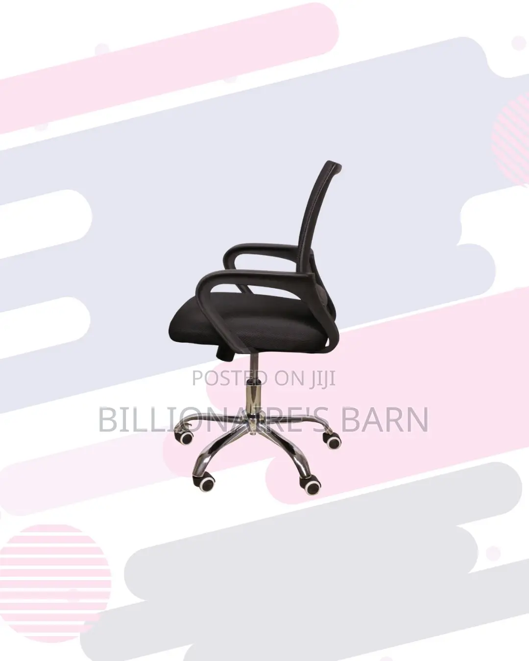 Secretarial Mesh Chair Ergonomic Design for Cool Breathable Comfort