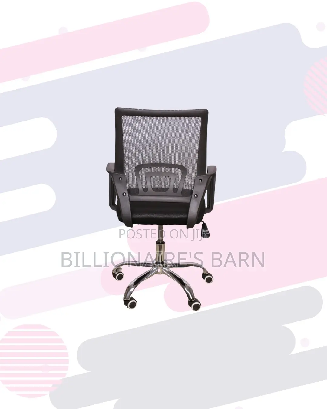 Secretarial Mesh Chair Ergonomic Design for Cool Breathable Comfort