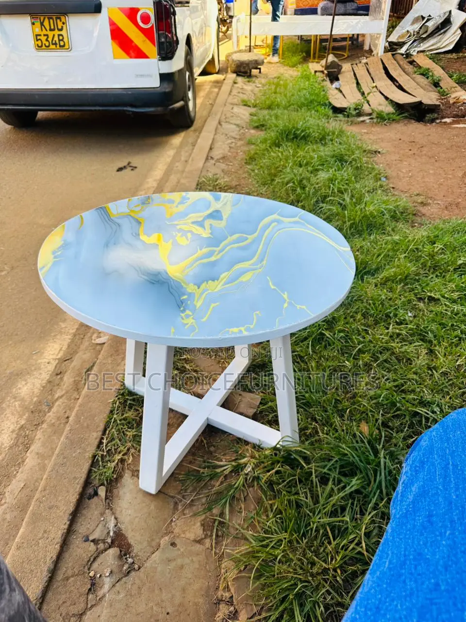 Round Marble Table