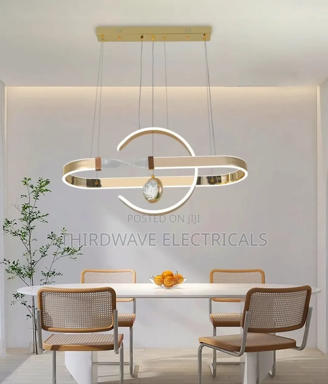 Modern Tricolor Led Chandelier Light