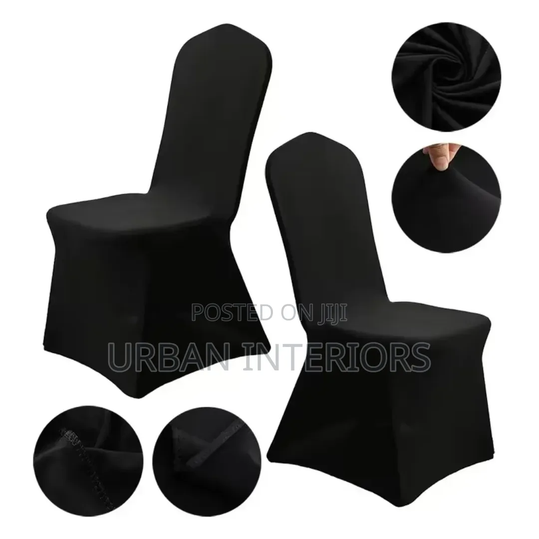 Black Heavy Spandex Chair Covers Spand X Chair Covers