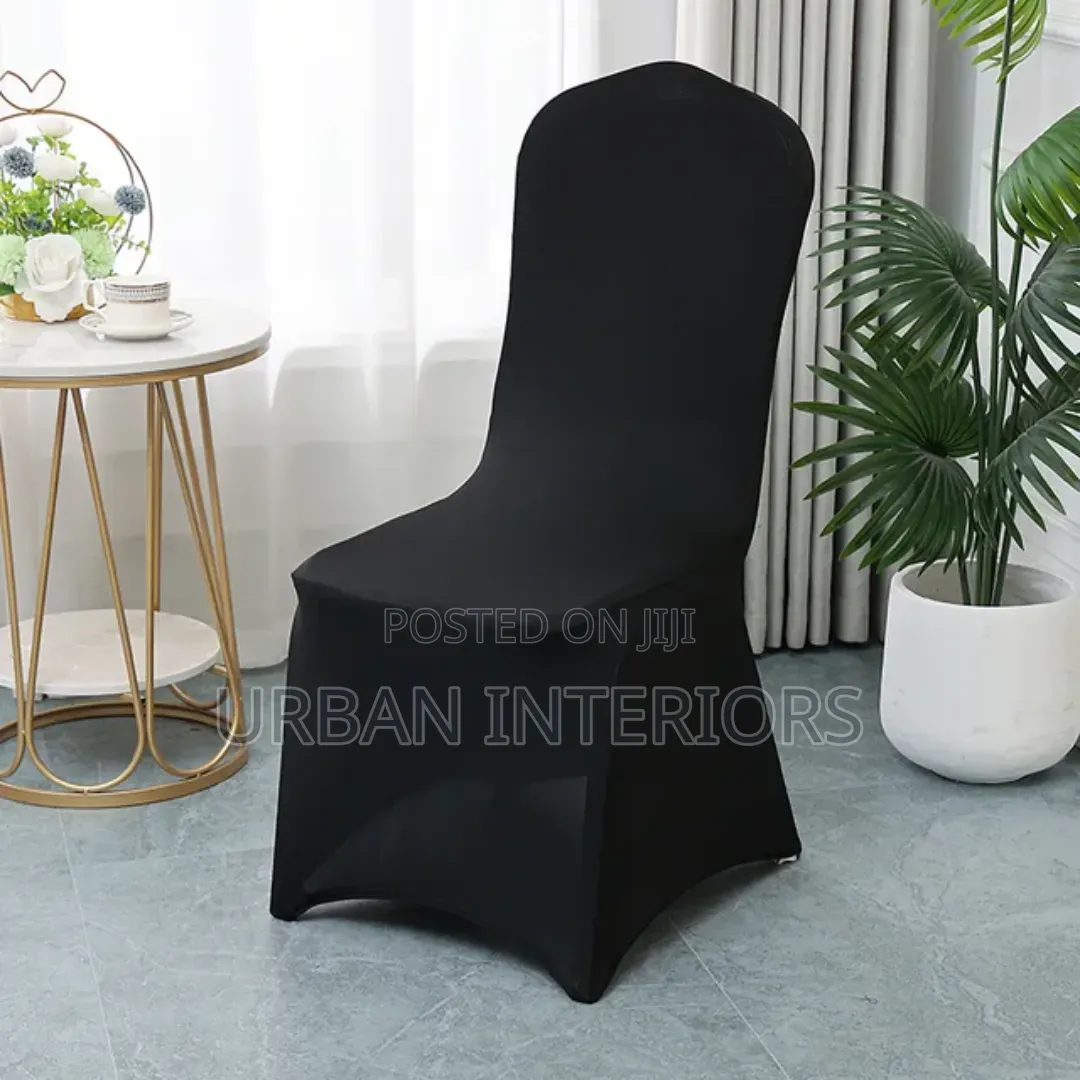 Black Heavy Spandex Chair Covers Spand X Chair Covers