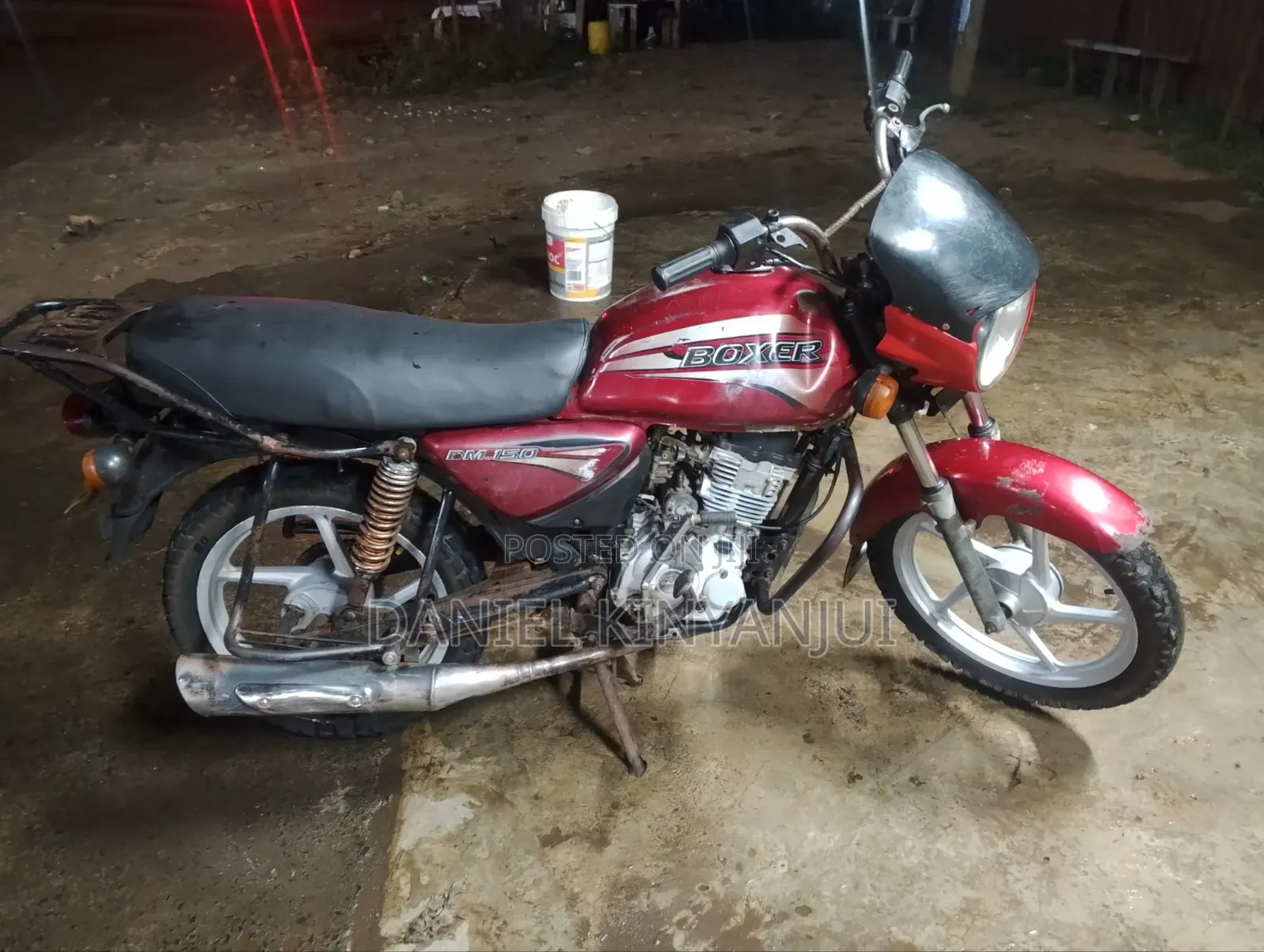 Bajaj Boxer 150 UG 2022 Red