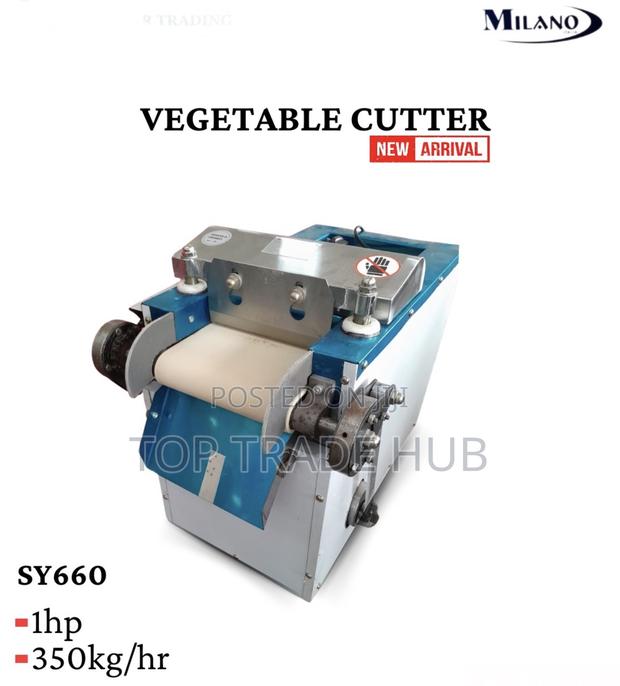 Commercial Milano Sy660 Electric Vegetable Cutter 1hp 350kg/Hr