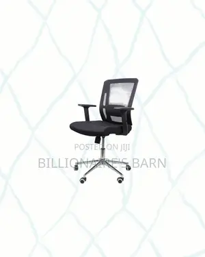 Barn Origin Chair Mid Back Chrome for Ergonomic Posture Support