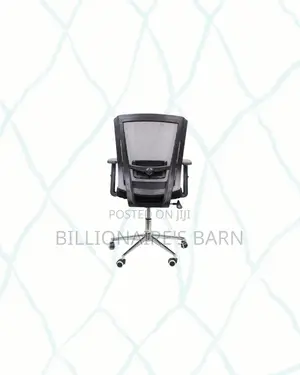 Barn Origin Chair Mid Back Chrome for Ergonomic Posture Support