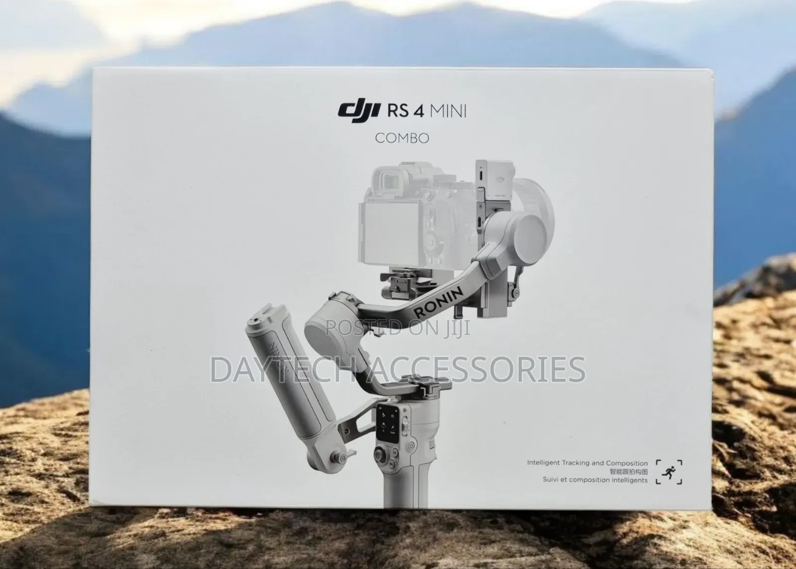This Is a Dji Rs 4 Mini Combo Gimbal Stabilizer Package.