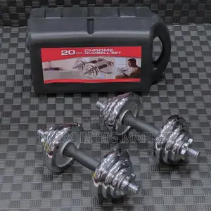 Adjustable 20kg Chrome Dumbbell