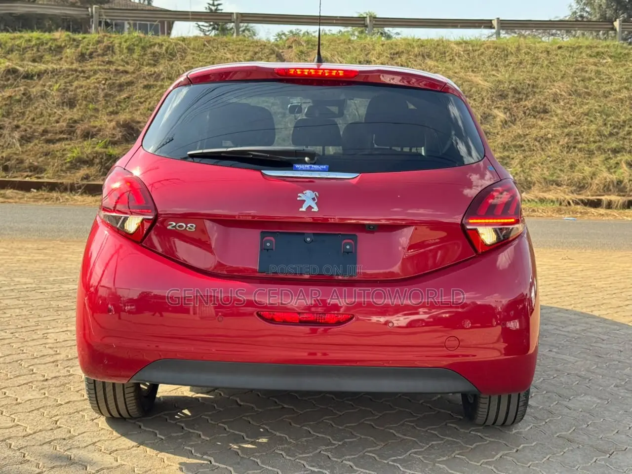 Peugeot 208 2019 Red