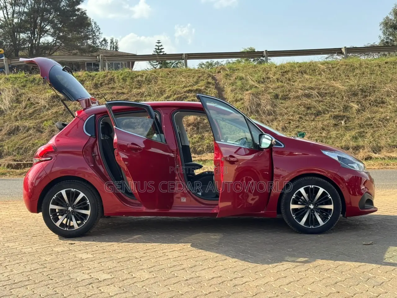 Peugeot 208 2019 Red