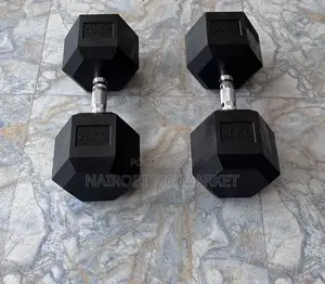 25kg Hexagonal Dumbbell