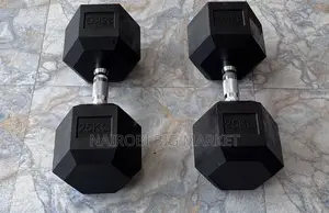 25kg Hexagonal Dumbbell