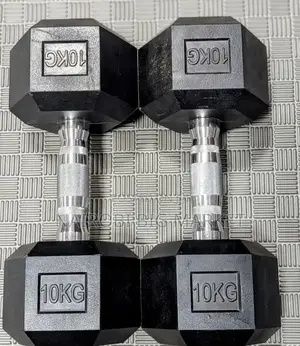 10kg Hexagonal Dumbbell