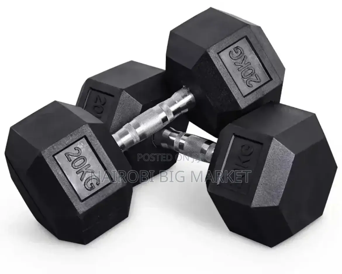 20kg Hexagonal Dumbbell