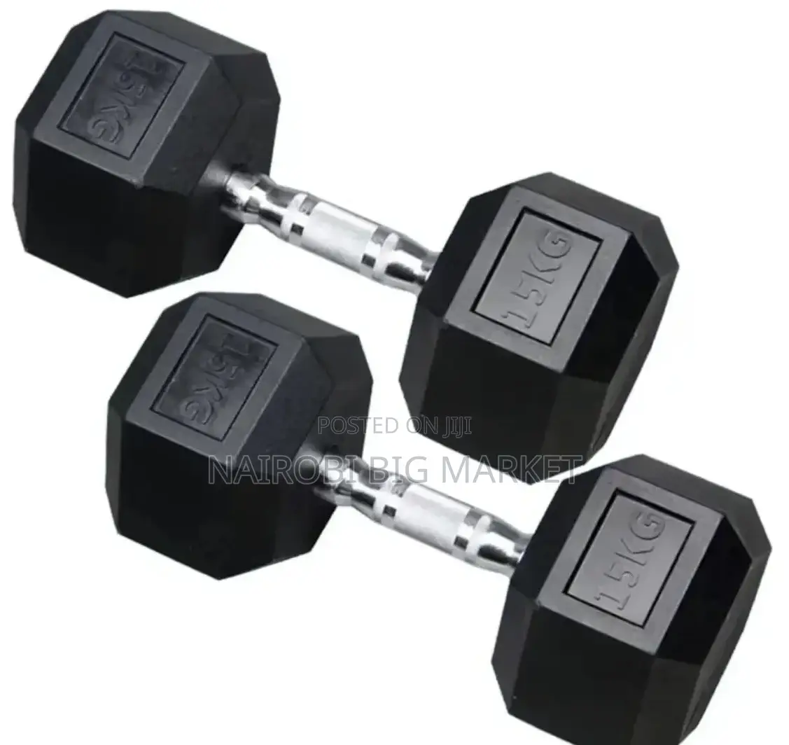 20kg Hexagonal Dumbbell