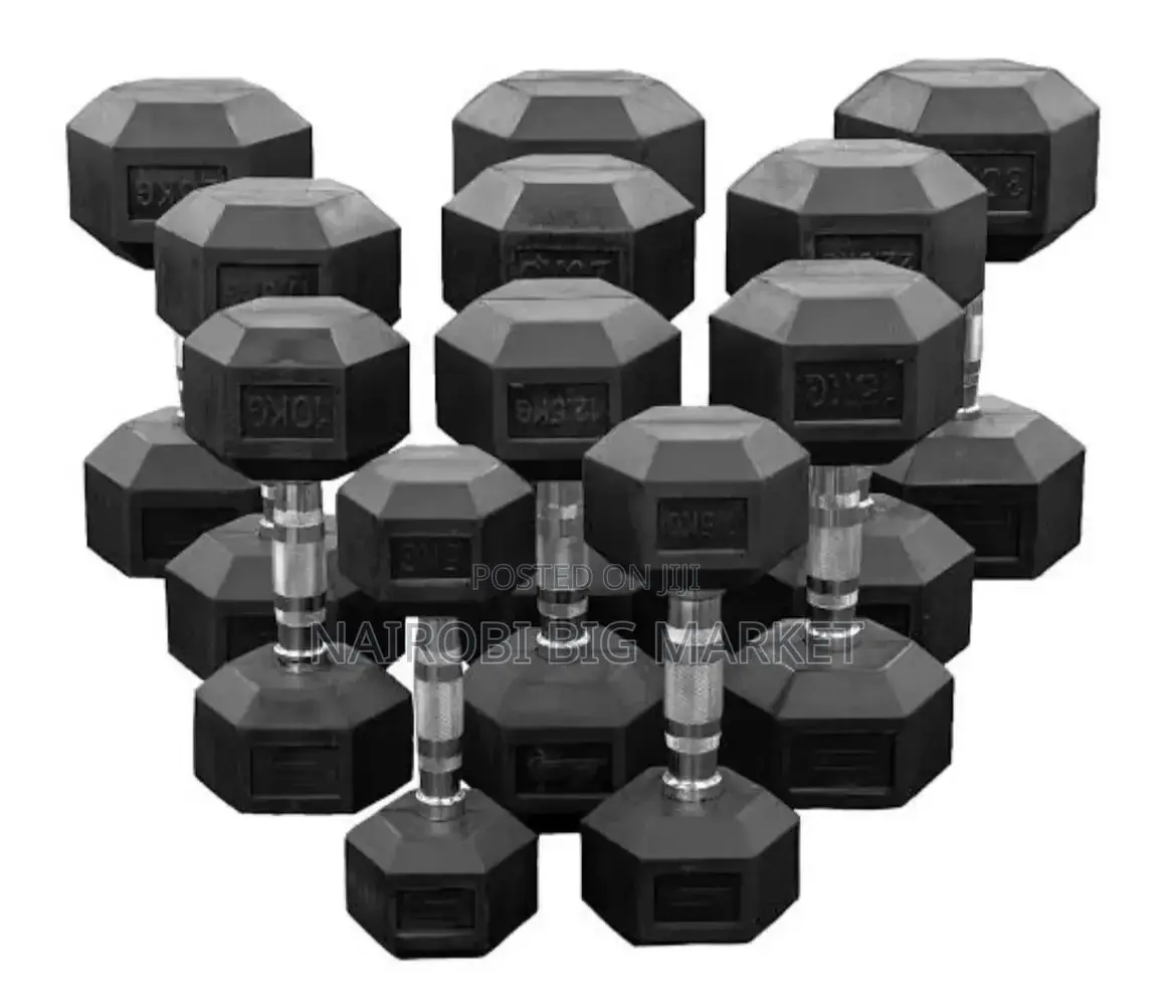30kg Hexagonal Dumbbell