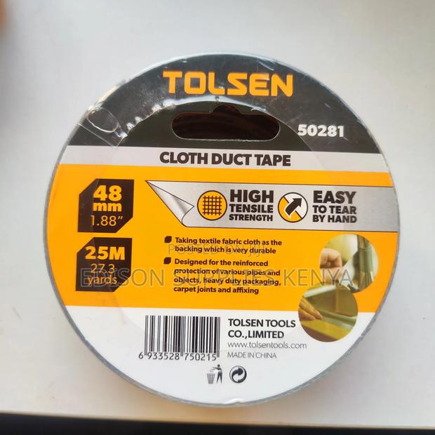 Tolsen Cloth Duct Tape Duck Tape Packing Utility Fabric Cloth Premium