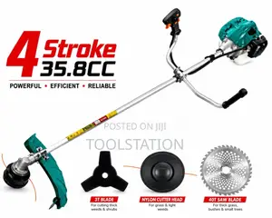 Gasoline Brush Cutter 4 Stroke Engine Heavy Duty With Accessories