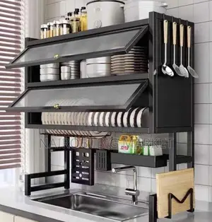Best Quality 1 Layer Over The Sink With Glass Acrylic Cover Size 65cm