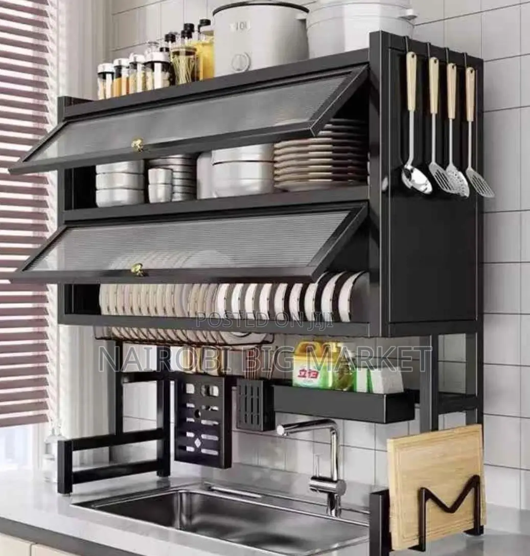 Best Quality 1 Layer Over The Sink With Glass Acrylic Cover Size 65cm