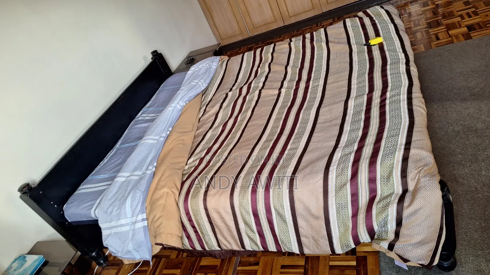 Queen Size Bed (5 by 6) + Mattress