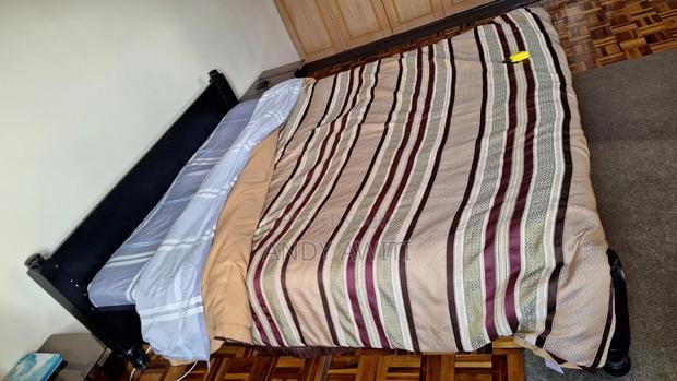 Queen Size Bed (5 by 6) + Mattress