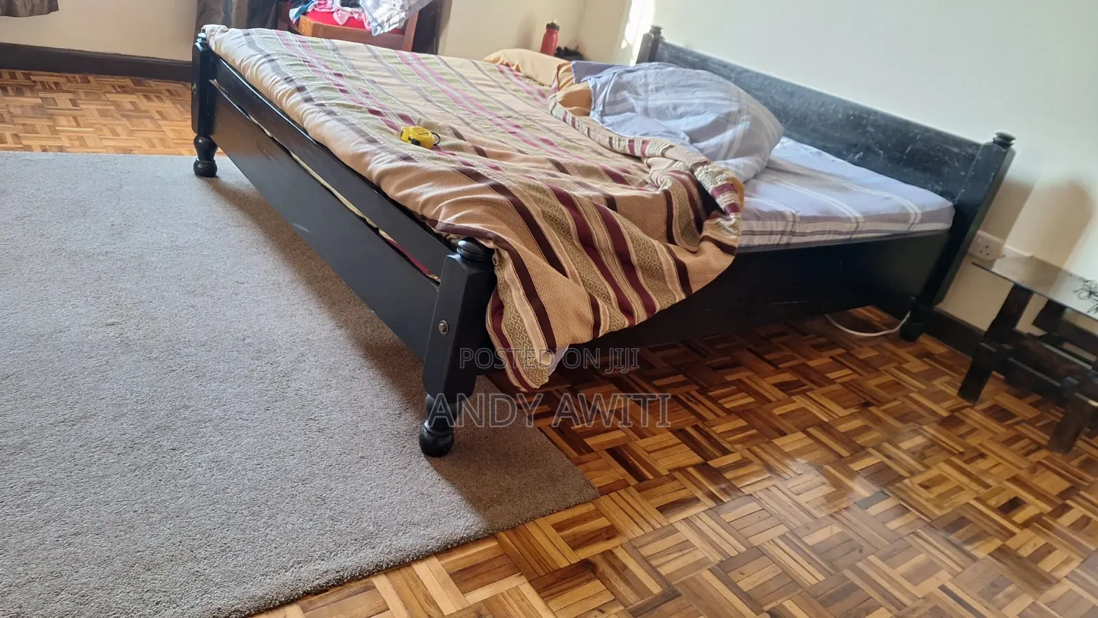 Queen Size Bed (5 by 6) + Mattress