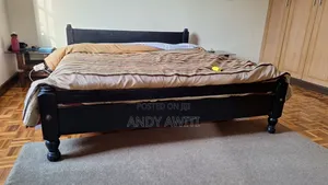 Queen Size Bed (5 by 6) + Mattress