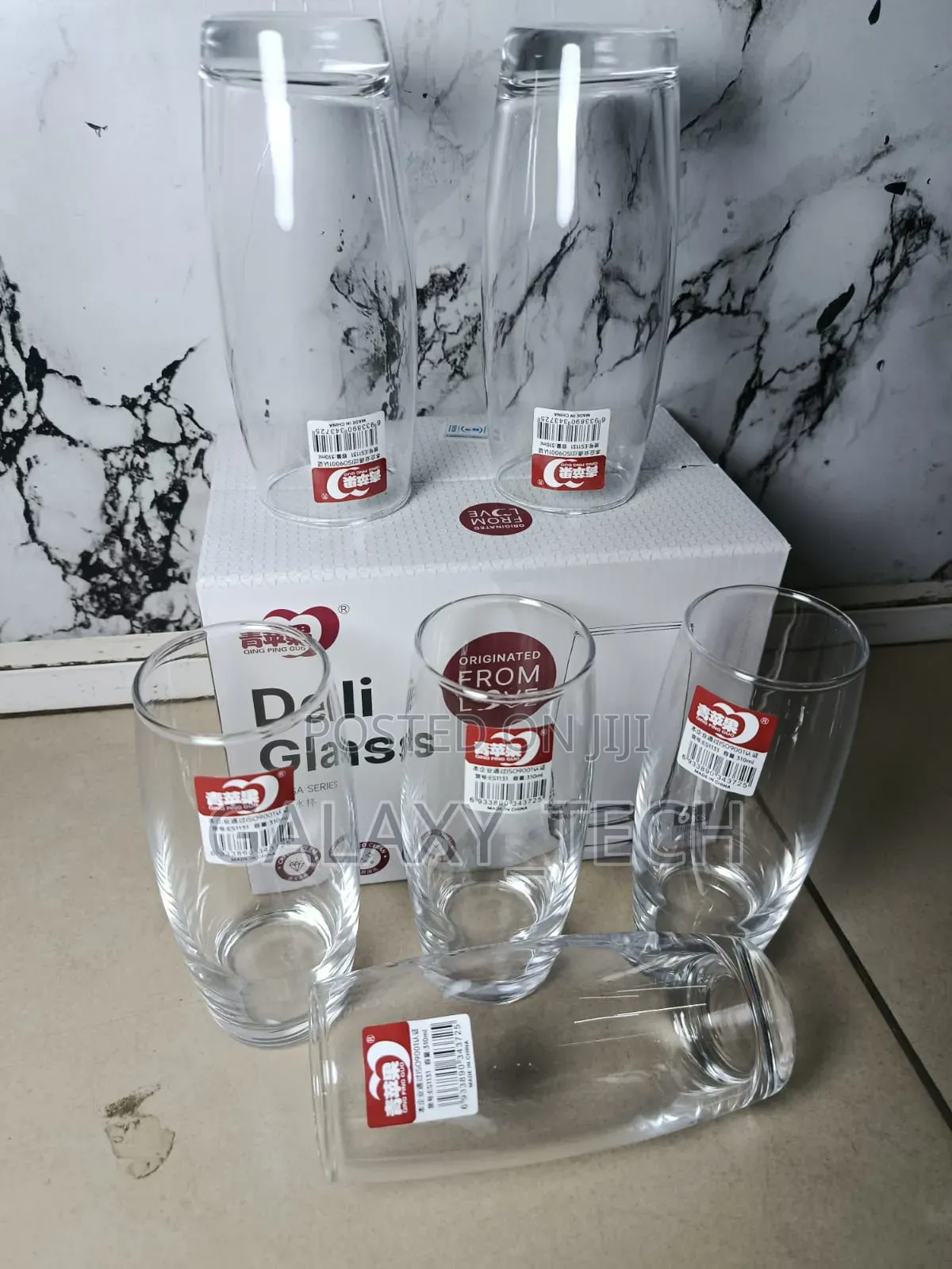 310ml Water/Juice Glass (6pcs Set)