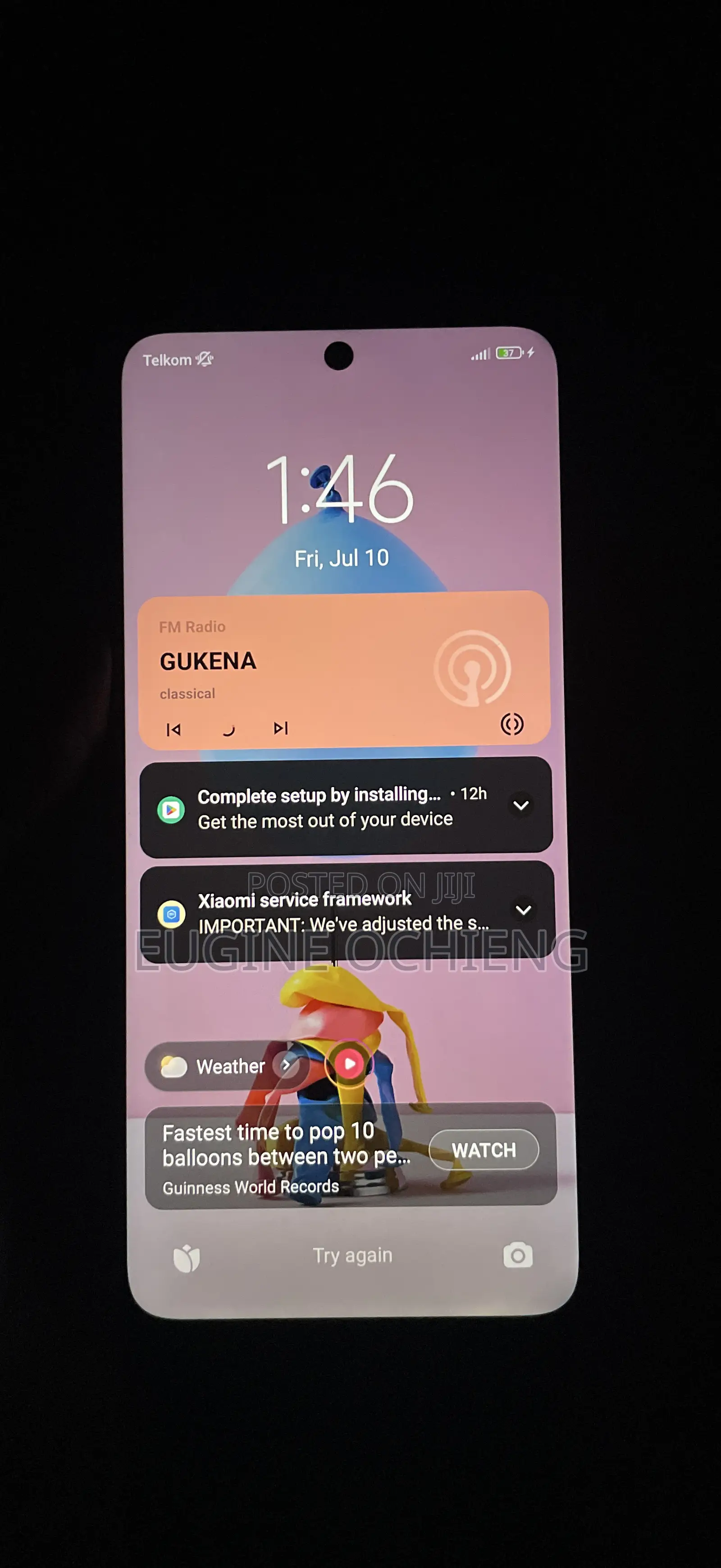 Xiaomi Redmi Note 10 5G 128 GB Black