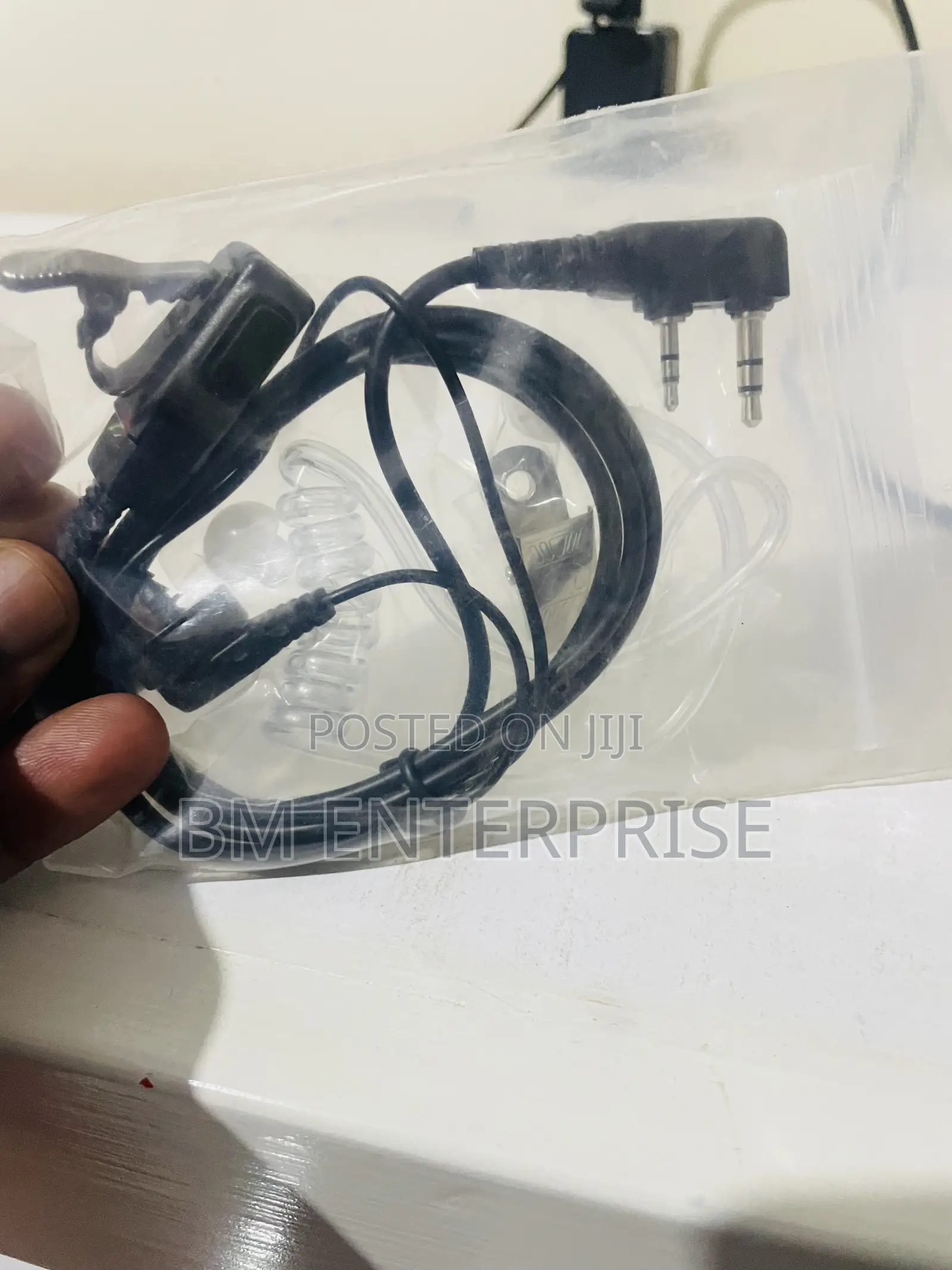 High Quality Clear Acoustic Fbi Style Earpiece for Radio Calls