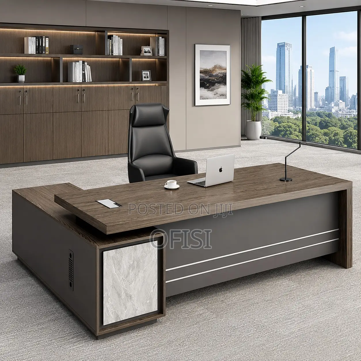 Office Desk; 1.8m High-End Workspace Table