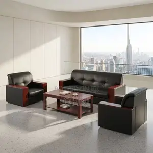 Office Sofa; 5-Seater Executive Waiting Office Sofa