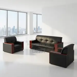 Office Sofa; 5-Seater Executive Waiting Office Sofa