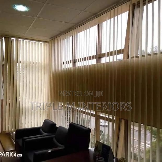 Ceiling to Floor Office Vertical Blinds - main view