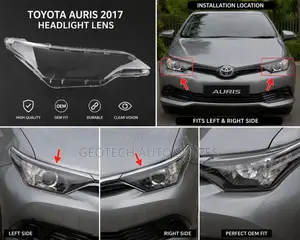 Auris 2017 Headlight Lens