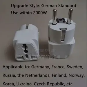Universal Us Eu Au to German Standard Plug Adapter
