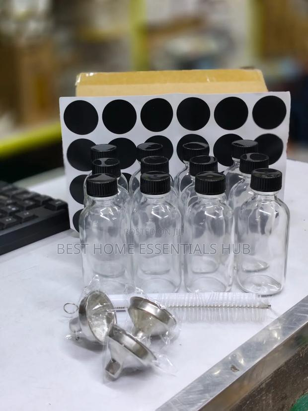 12pcs Ginger Shots Essential Glass Bottles