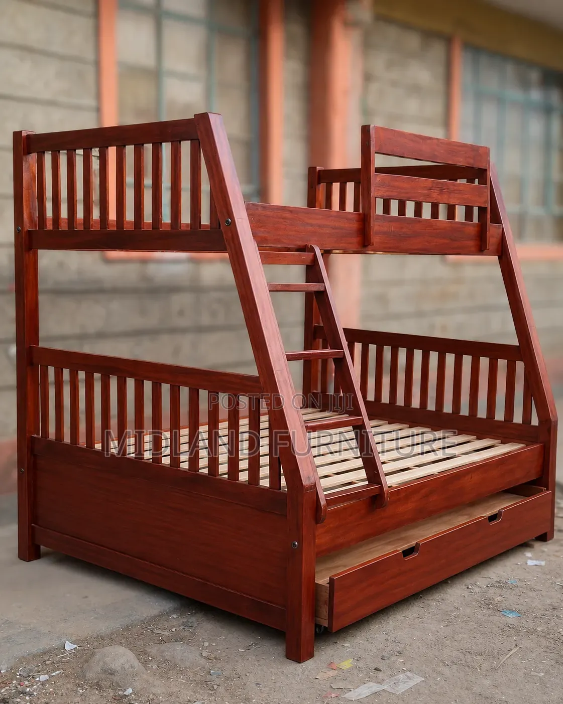 Hardwood Double Decker Bunk Bed.Pay on Delivery