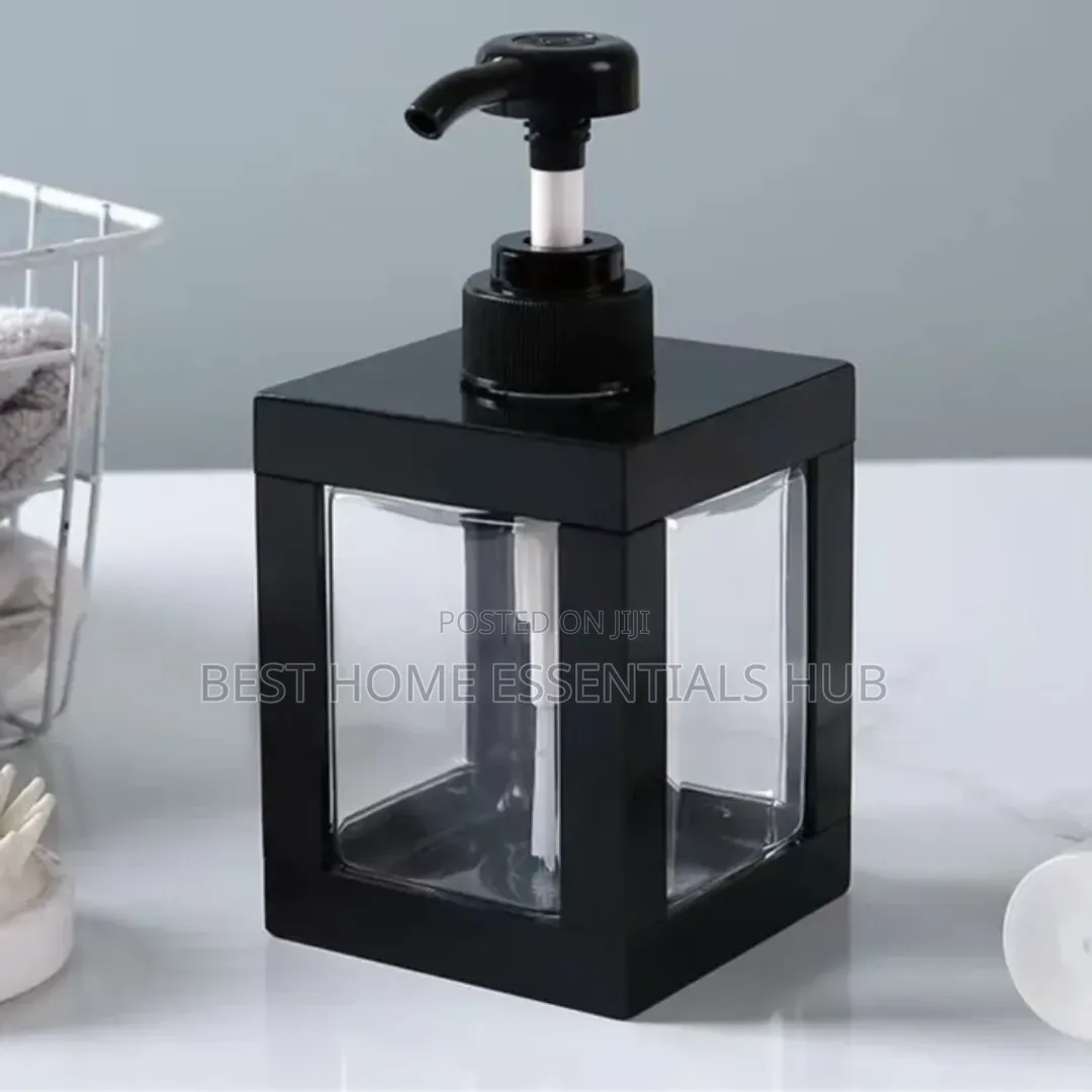 *Luxury Square Shampoo Lotion Soap Dispenser 500mls