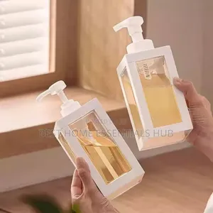 *Luxury Square Shampoo Lotion Soap Dispenser 500mls