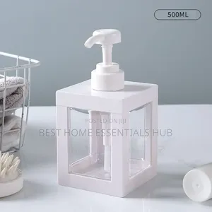 *Luxury Square Shampoo Lotion Soap Dispenser 500mls