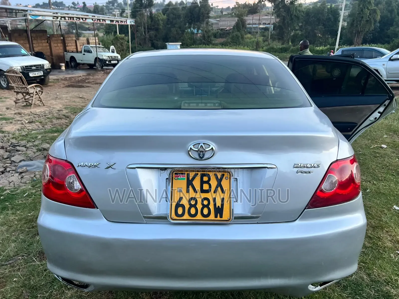 Toyota Mark X 2006 Silver